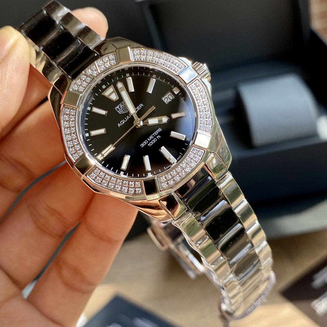 TAG Heuer Aquaracer 35 mm Senhora Quartzo Réplica Relógio