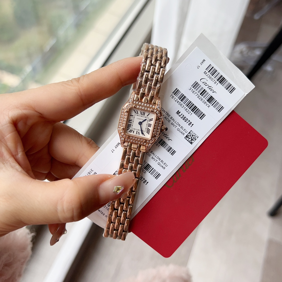 Cartier Panthère 22 mm Quartzo Réplica Relógio