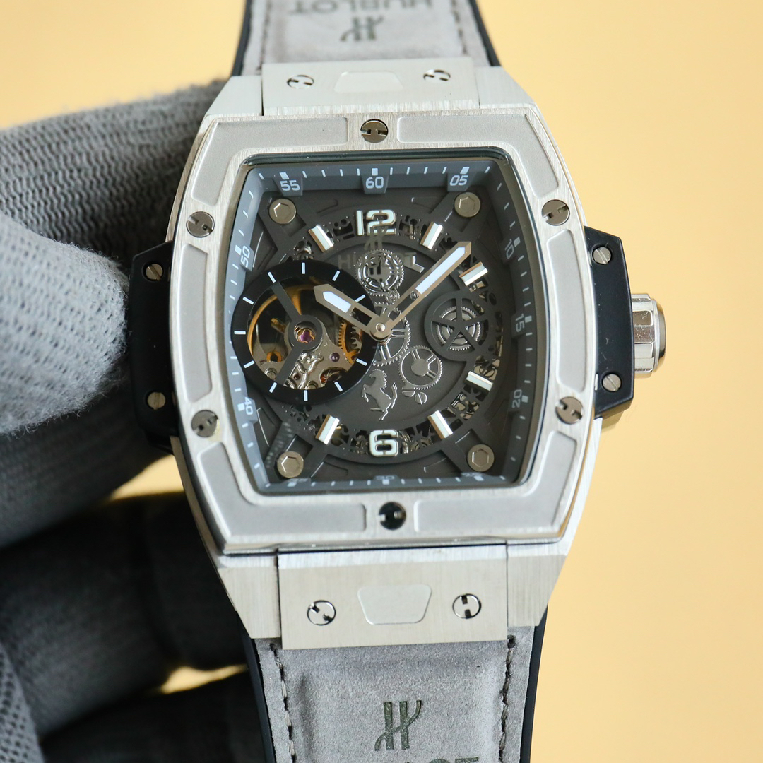 Hublot Spirit of Big Bang Esqueleto Homem Réplica Relógio