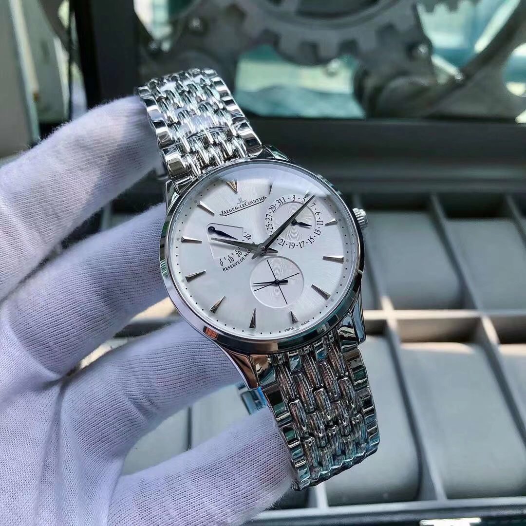 Jaeger-LeCoultre Master Reserva de marcha Réplica Relógio