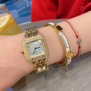 Cartier Panthère Pedras duplas Réplica Relógio