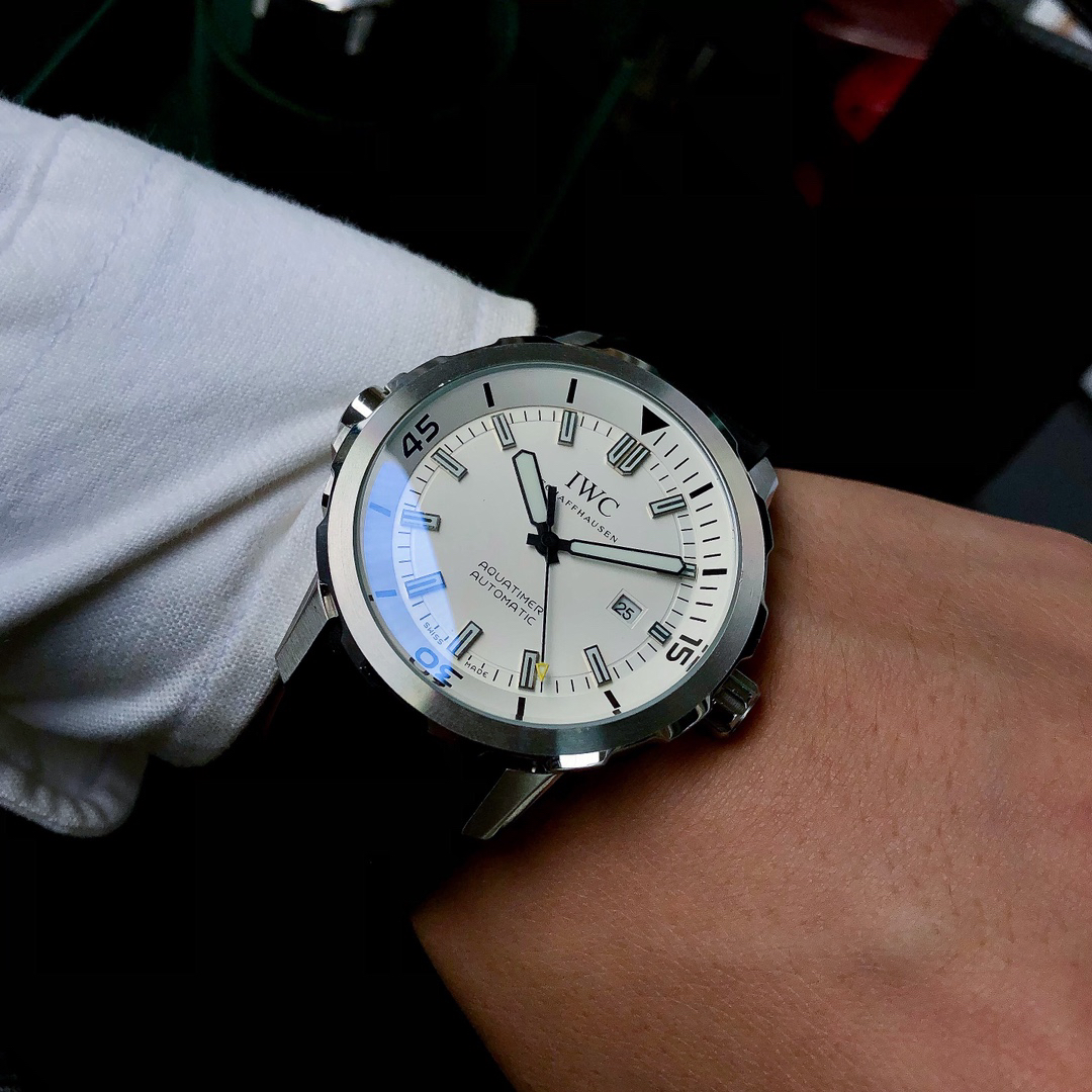 IWC Aquatimer 43 mm Pulseira de borracha Réplica Relógio