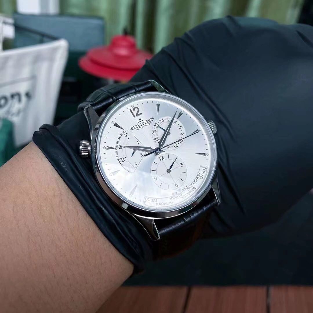 Jaeger-LeCoultre Master Hora mundial Réplica Relógio