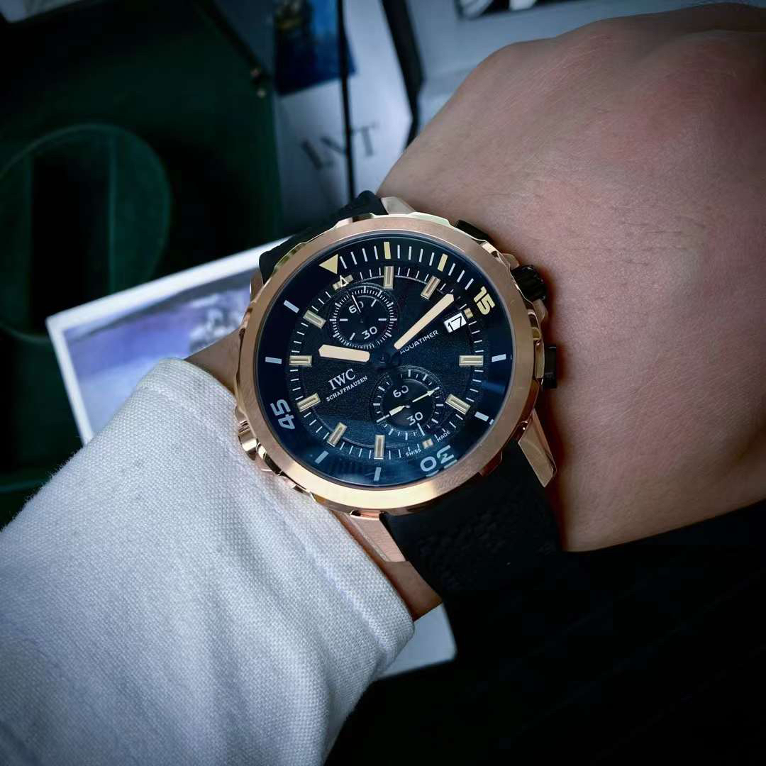 IWC Aquatimer 43mm Quartzo Réplica Relógio