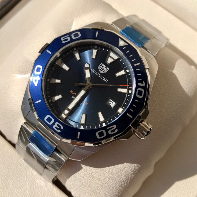 TAG Heuer Aquaracer 43 mm Quartzo Réplica Relógio