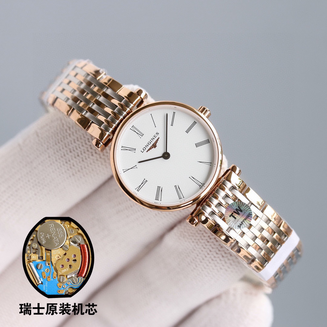 Longines La Grande Classique 24 mm Quartzo Réplica Relógio