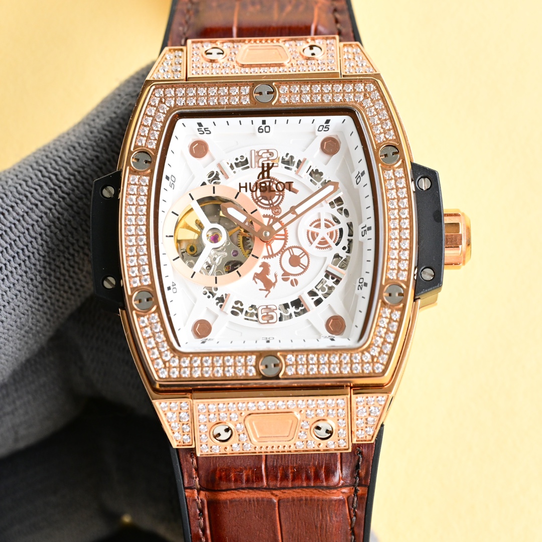 Hublot Spirit of Big Bang 47 mm Esqueleto Réplica Relógio
