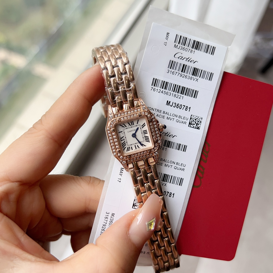 Cartier Panthère 22 mm Quartzo Réplica Relógio