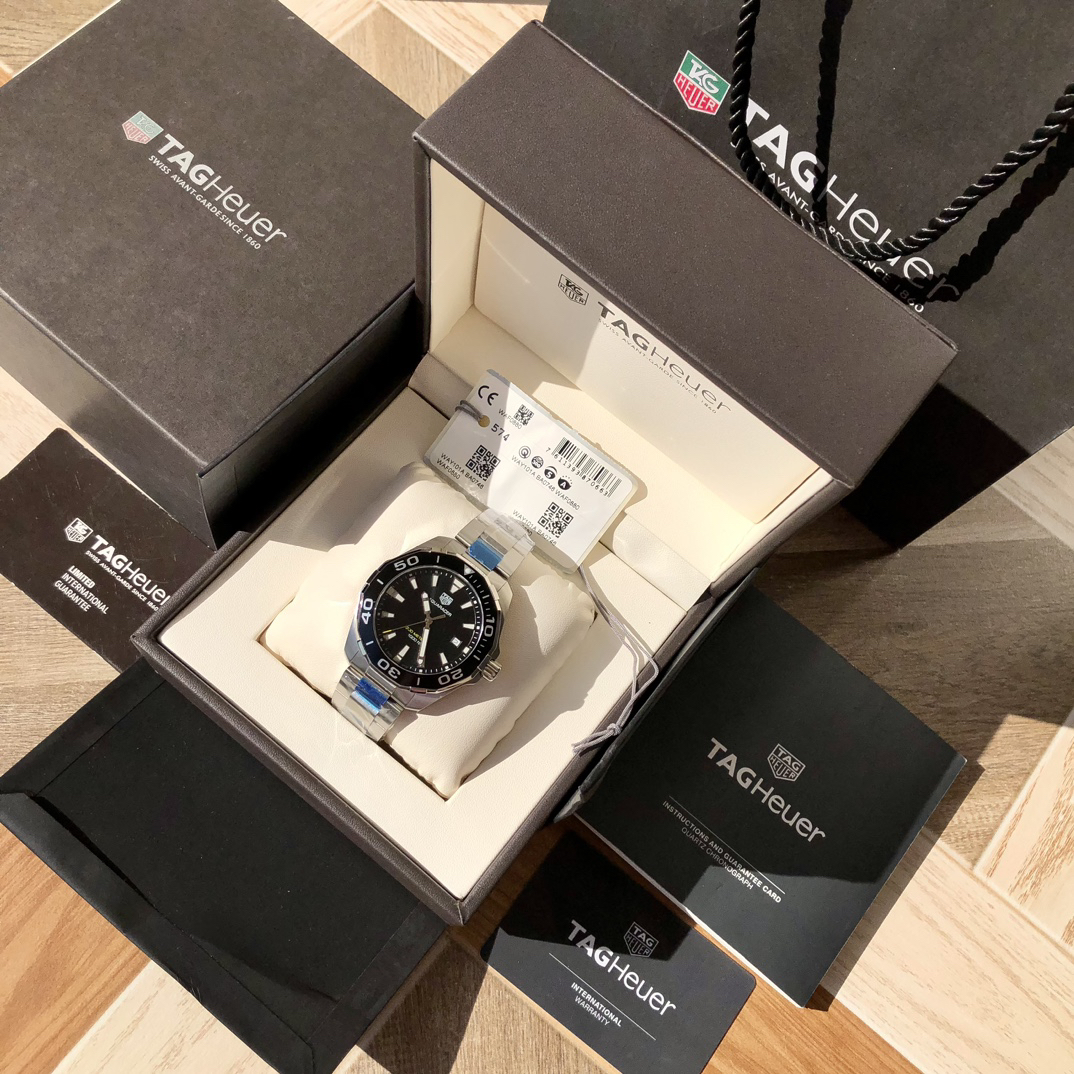 TAG Heuer Aquaracer 43 mm Quartzo Réplica Relógio