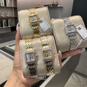 Cartier Panthère 24 mm Diamante Quartzo Réplica Relógio