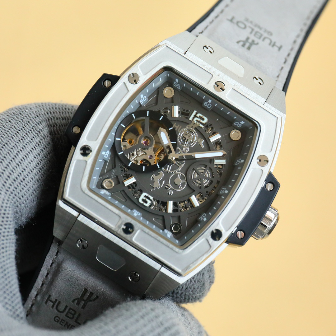 Hublot Spirit of Big Bang Esqueleto Homem Réplica Relógio