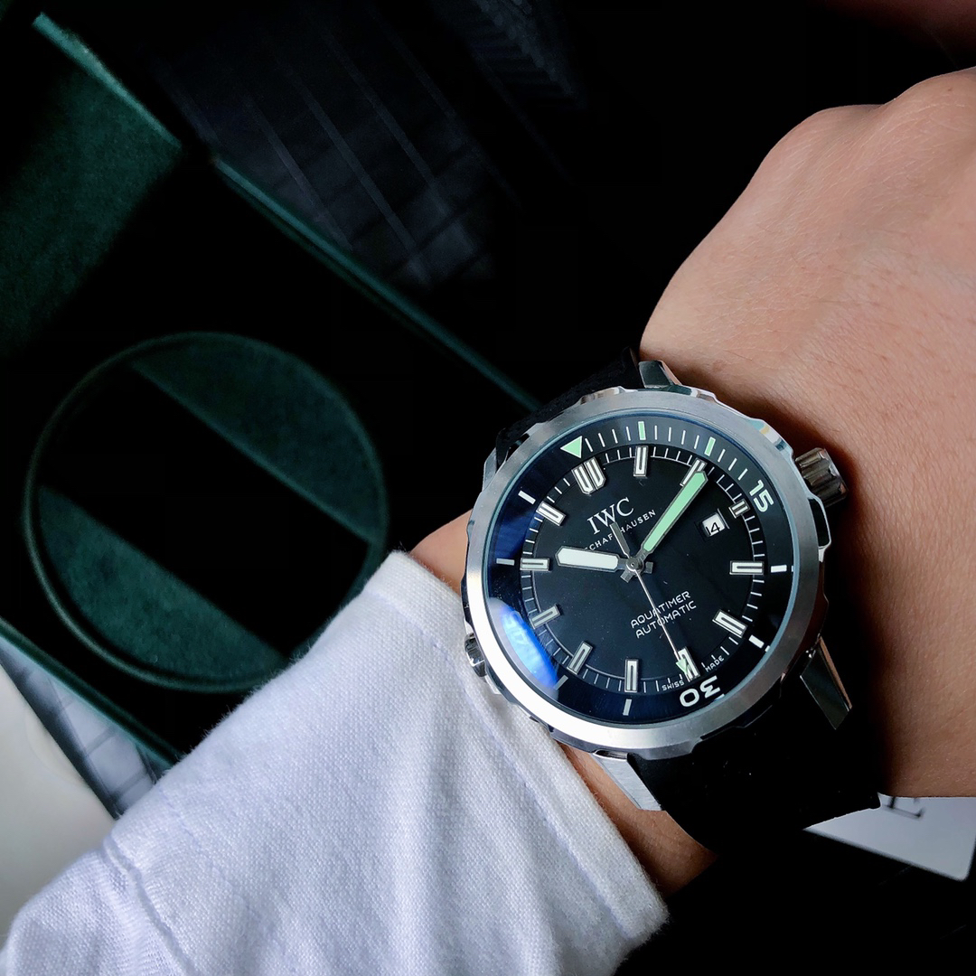 IWC Aquatimer 43 mm Pulseira de borracha Réplica Relógio