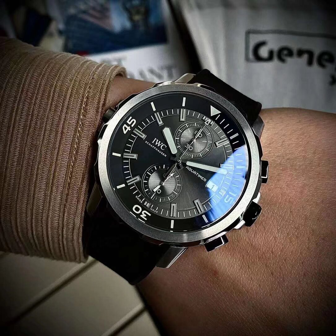 IWC Aquatimer 43mm Quartzo Réplica Relógio