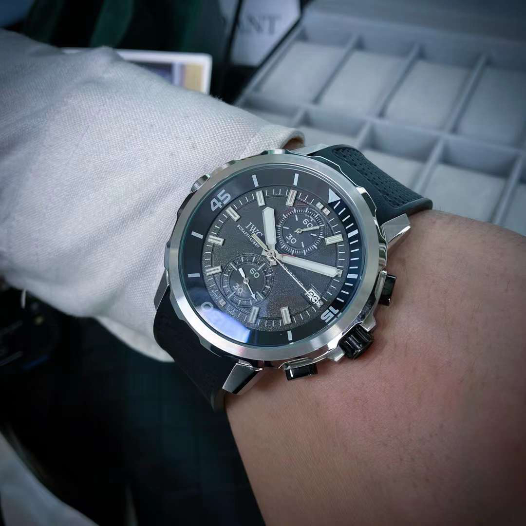 IWC Aquatimer 43mm Quartzo Réplica Relógio